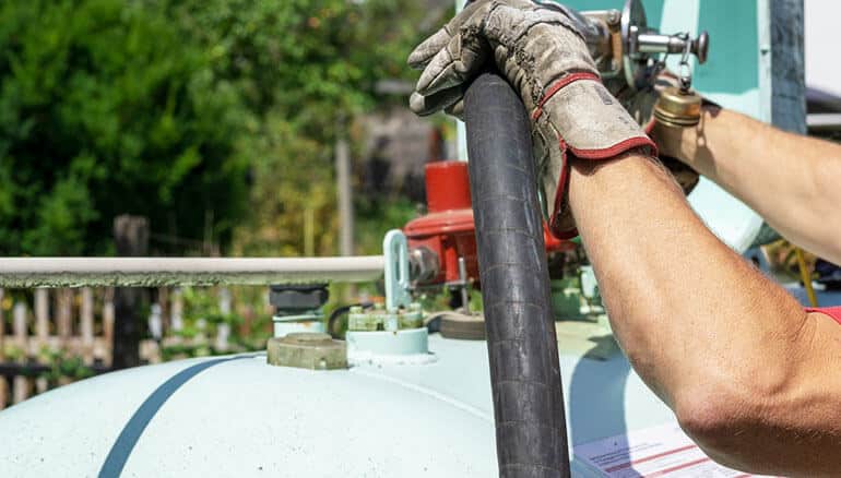 H. J. Poist Gas Company - Propane Company - Propane Tank Filling