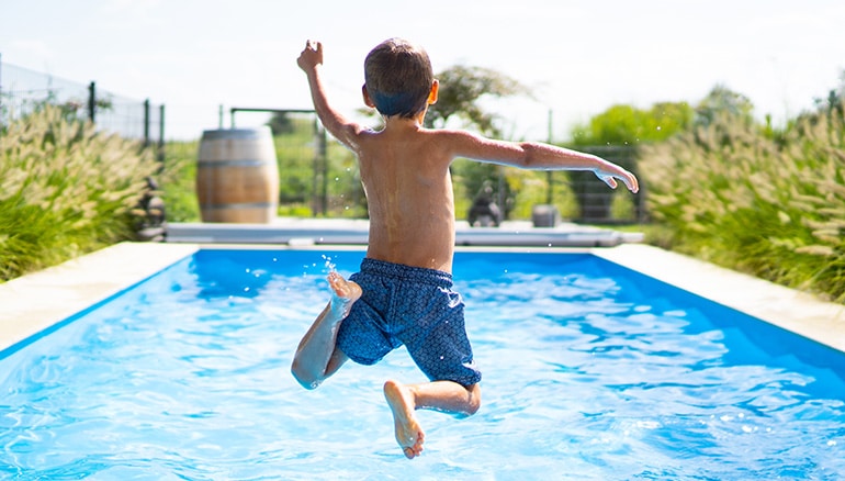 Outdoor Living Powered by Propane - Outdoor Fun - Heat your Pool with Propane